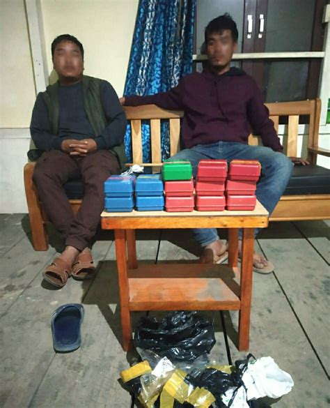 Champhai Police Seized Drugs Worth ₹ 65 Lakhs On 16032022 Mizoram