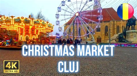 Transylvania Cluj Napoca Christmas Market Tour Youtube