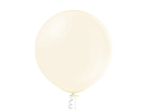 Balon Lateksowy Pastelowy Waniliowy Olbrzym 60 Cm 1 Szt Dobra