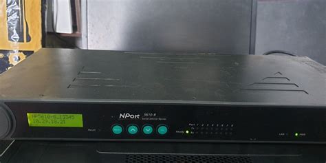 Moxa Nport 5610 8 Serial Device Server Computers And Tech Parts