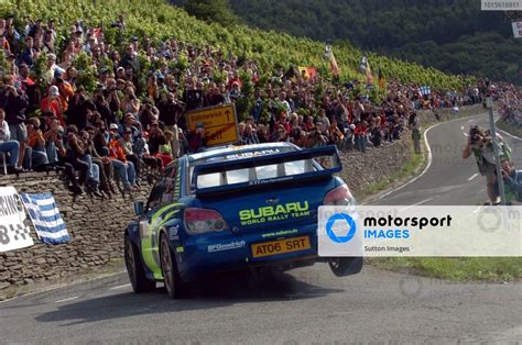 Chris Atkinson AUS Subaru Impreza WRC On Stage 1 World Rally