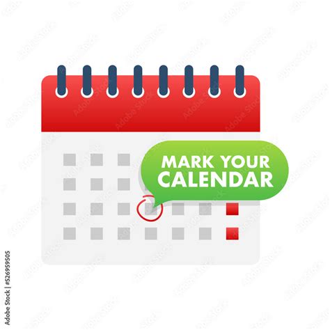 Mark Your Calendar For Landing Page Design Calendar Reminder Check