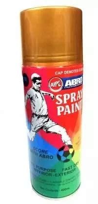 Aipl Abro 400 Ml Sparkle Gold Color Spray Paint Sp 34 At Rs 179 0