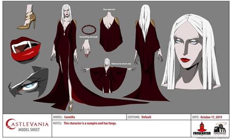 Some Netflix Castlevania Model Sheets Concept Art Rcastlevania