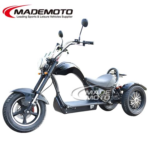 Best Selling 4000w Eec Citycoco Trike Street Legal Electric Scooter