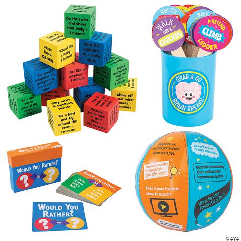 Classroom Boredom Buster Kit 93 Pc Oriental Trading