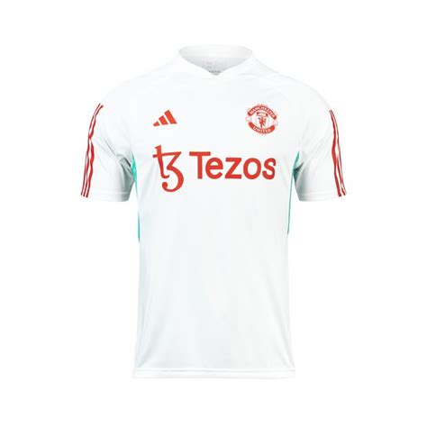 Adidas Manchester United 20232024 Training Jersey Cwhite