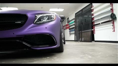 Vinyl Wrap S63 Amg Youtube