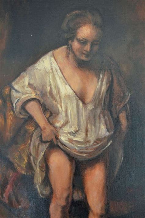 Woman Bathing Rembrandt For Sale At 1stDibs Rembrandt Hendrickje