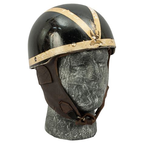 Vintage Cromwell Noll Motorbike Crash Helmet At 1stdibs