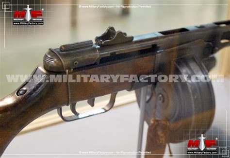 Ppsh 41 Pistolet Pulemyot Shpagina 41 Submachine Gun Smg