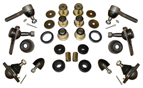 Chevy Nova Front Suspension Rebuild Kit Poly Urethane Bushings