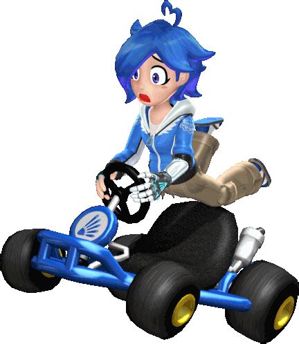 Tari Smg4 Mario Kart Sticker - Tari smg4 Mario kart Render - Discover ...