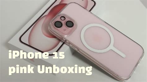 [Unboxing] 아이폰 15 일반 pink 언박싱🎁11번가에서 1차 사전예약 구매후기 ️ - YouTube