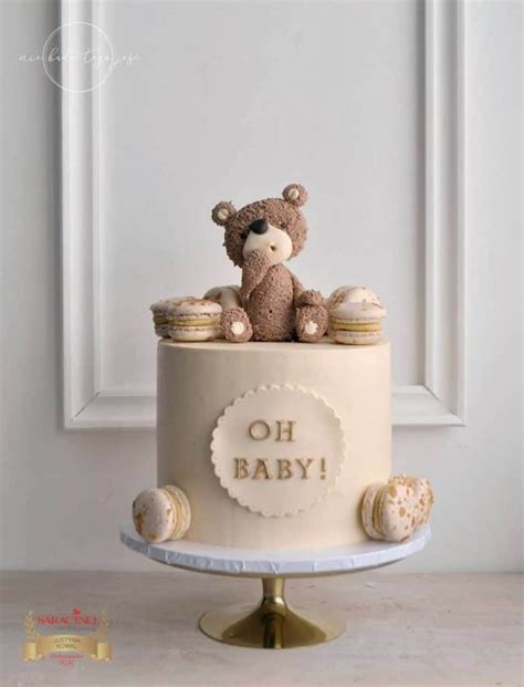 Adorable Teddy Bear Baby Shower Cake Ideas One Sweet Nursery