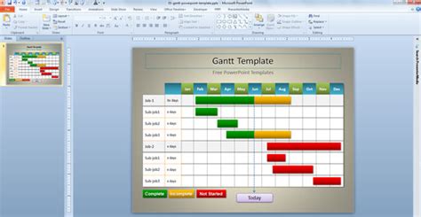 Gantt Chart In Powerpoint 2010: Steps To Follow - Techyv.com