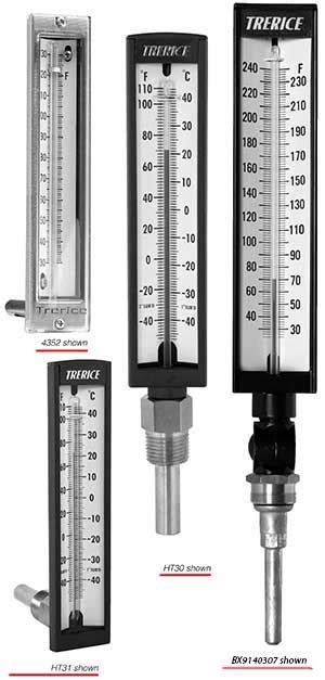 H.O. Trerice Industrial Thermometers