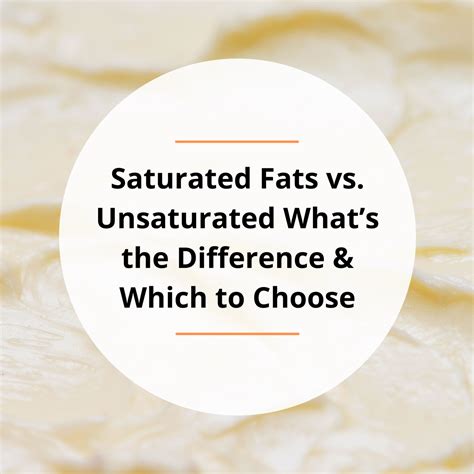 Saturated Fats Vs Unsaturated What’s The Difference Which To Choose Dr Becky Fitness