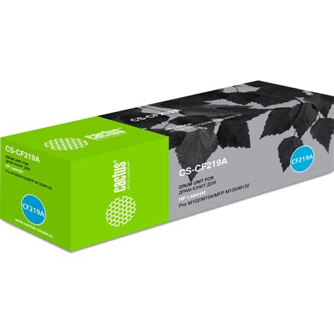 Блок фотобарабана CS-CF219A Cactus cf219a для m104a pro/m104w pro/m132a ...