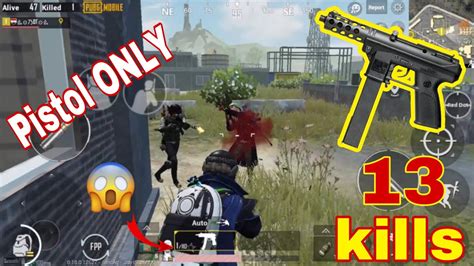 Pistol Only Challenge Pubg Mobile Youtube