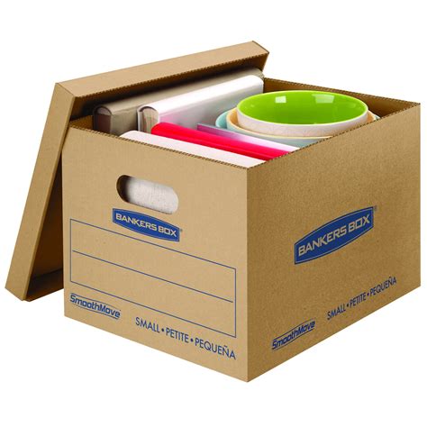 Bankers Box Smoothmove Classic Moving Boxes Tape Free Assembly Small