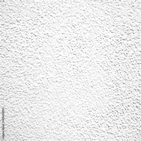 Rough White Relief Stucco Wall Texture Background In Close Up Vector