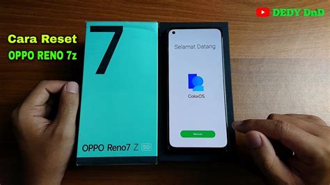 Cara Reset Hp Oppo Reno Z Reset Pengaturan Pabrik Youtube