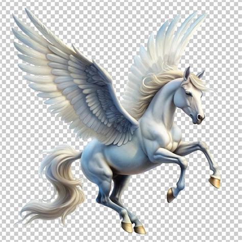 Pegasus Animal Mammal Flying Premium Ai Generated Psd