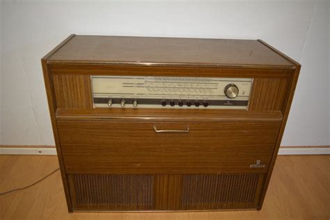 Grundig Konzertschrank Musikbox Platten Vintage Regal M Bel Acheter