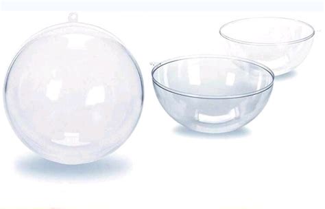 Clear Fillable Christmas Baubles (5 Pack) – Custom Laser Cut Acrylics ...