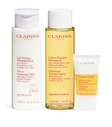 Clarins My Cleansing Essentials Normal To Dry Skin Gift Set Harrods UK