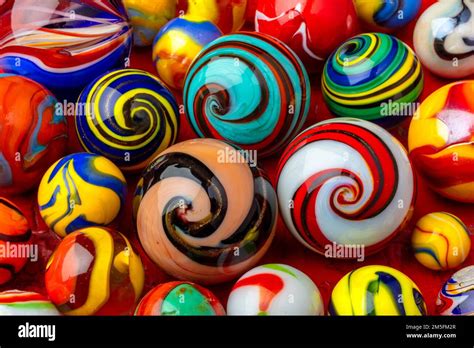 Beautiful Colorful Marble Still Life Stock Photo Alamy