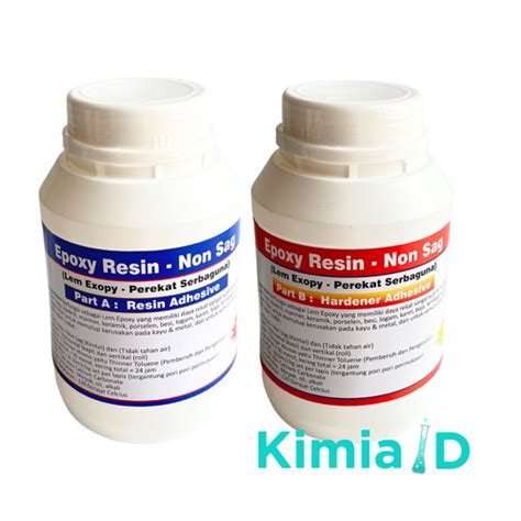 Jual Epoxy Resin Non Sag Kg Lem Epoxy Resin Lem Material