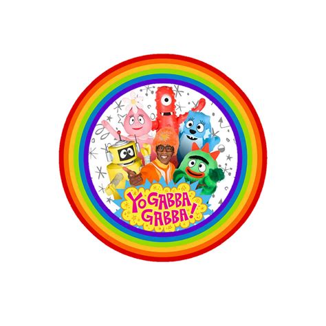 Of Yo Gabba Gabba Poster Painting By Julie Elliot Fine Art America