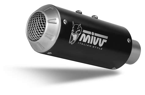 MIVV Mivv MK 3 dispositifs d échappement Acier inoxydable naturel mat