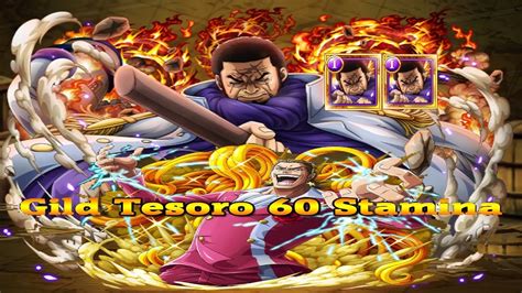 OPTC Double Fujitora 60 Stamina Gild Tesoro YouTube