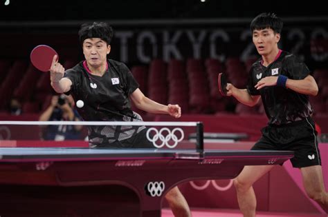 Men S Team Fall To China In Table Tennis Semifinals