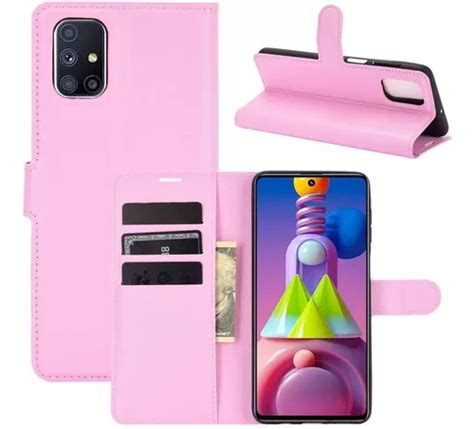 Funda Tipo Cartera De Piel Con Tapa Para Galaxy M Mercadolibre