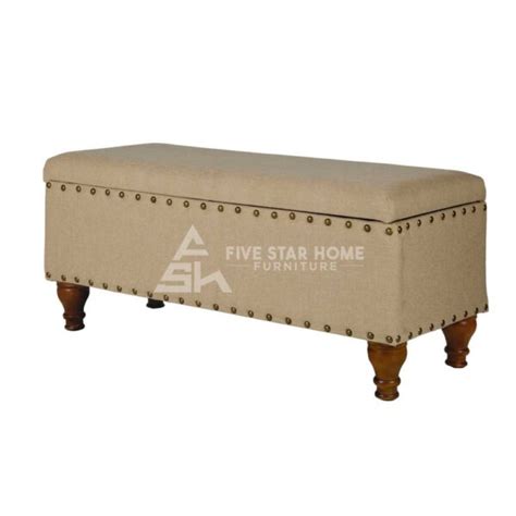 Aliana Luxe Velvet Storage Ottoman