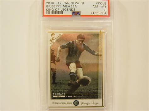 Psa Panini Wccf Kole Giuseppe Meazza