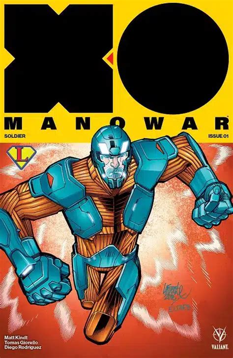 X O Manowar Portada Alternativa The Green Room Comic Art