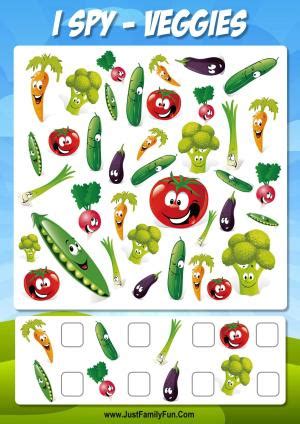 31 Printable I Spy Puzzles For Kids | Just Family Fun