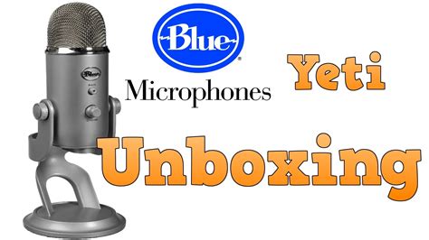 Blue Yeti Microphone Unboxing And Quality Test Youtube