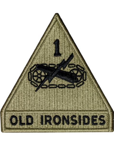 1st Armor Patch Old Ironsides Military Outlet