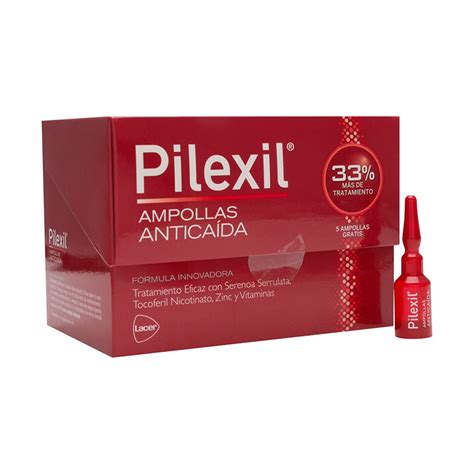 Pilexil 20 Ampollas Anticaida Cabello Farmacia Plaza Del Sol