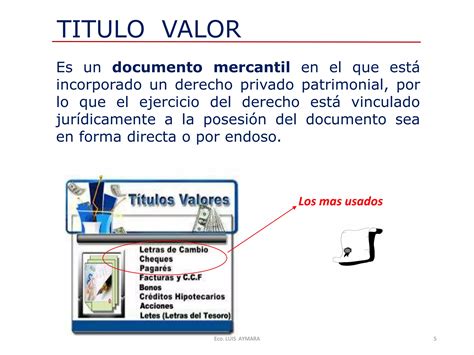 7 Titulos Valores PPT