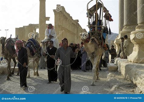 Middle East Syria Palmyra People Editorial Stock Photo Image Of Syria