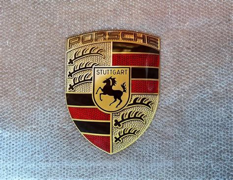 Dt Porsche Enamel Crest Pcarmarket