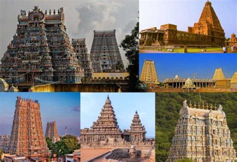 Top 20 Famous Temples in Tamil Nadu - Indian Tourist Place