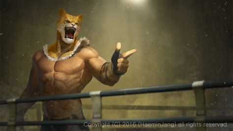 Artstation King From Tekken